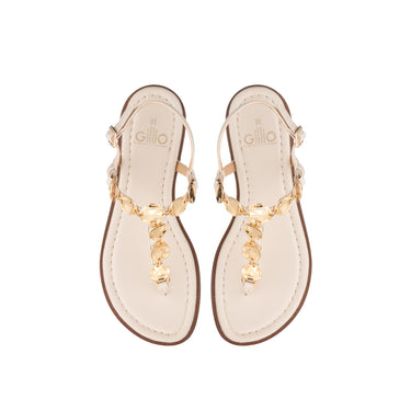 SANDALIA PANDORA HUESO