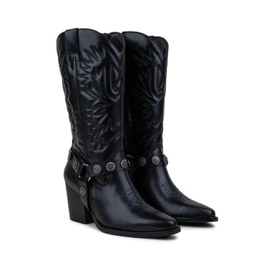 BOTA VAQUERO VICTORIA NEGRO