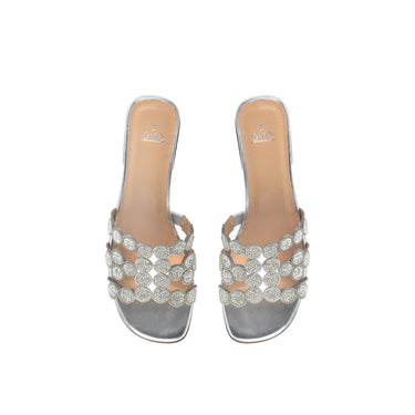 SANDALIA IBIZA PLATA