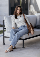 GILLIO SANDALIA ESTILO HERMES COLOR BEIGE HECHO EN MEXICO