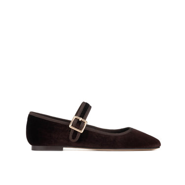 BALERINA TORI VELVET MOKA