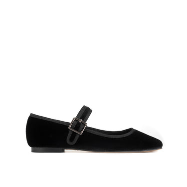 BALERINA TORI VELVET NEGRO
