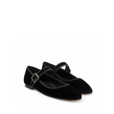 BALERINA TORI VELVET NEGRO