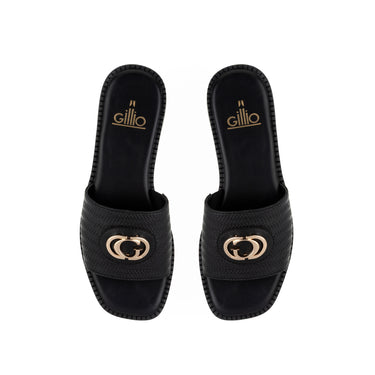 SANDALIA LOTTO NEGRO