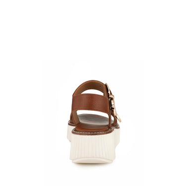 SANDALIA DE PLATAFORMA RAQUEL MIEL