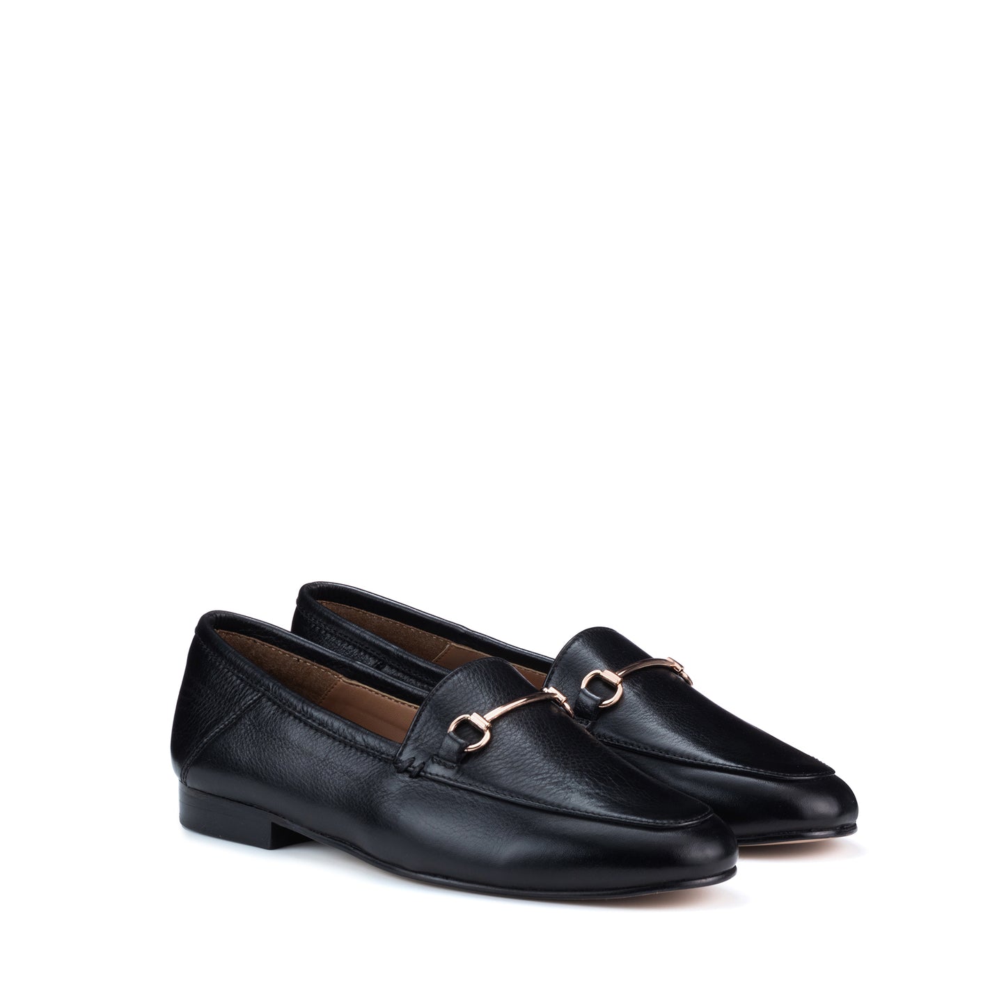 NORMA BLACK LOAFERS