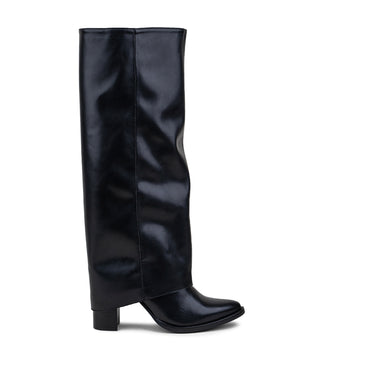 BOTA ALTA LEONORA NEGRO
