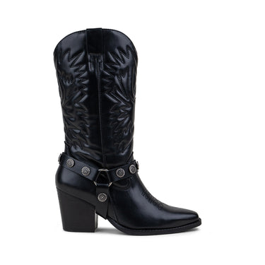 BOTA VAQUERO VICTORIA NEGRO
