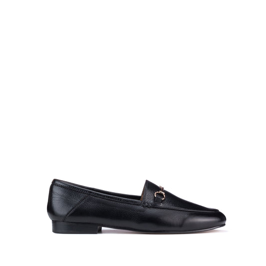 NORMA BLACK LOAFERS
