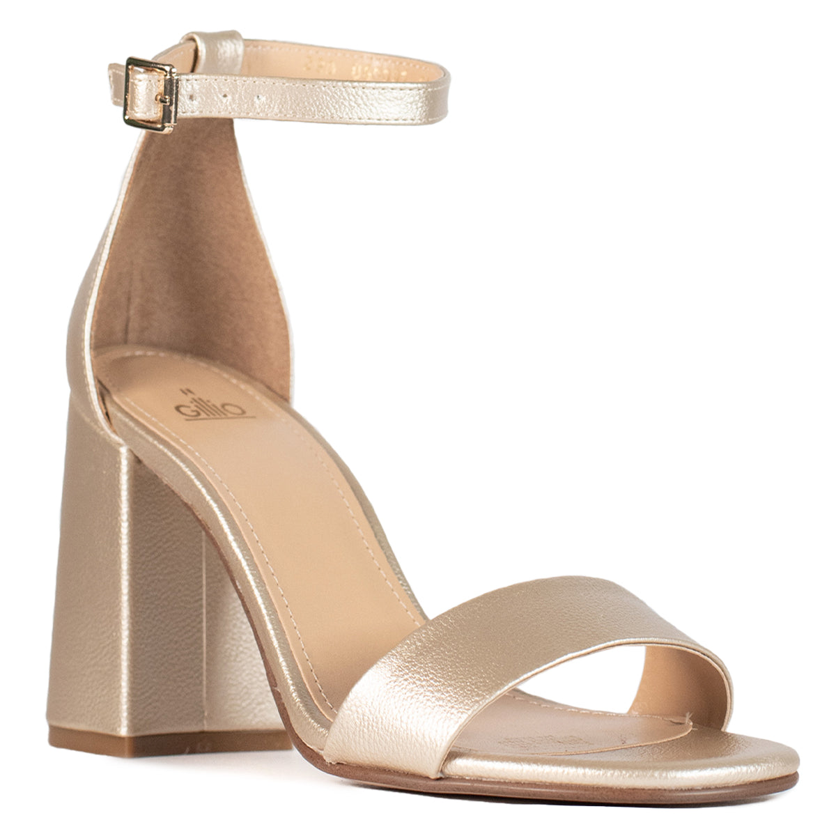 TACONES SANDY PLATINO